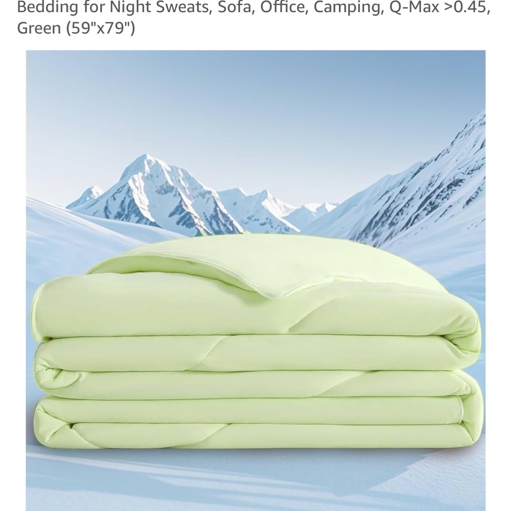 Green/YellowCooling Blanket for Home Bedding